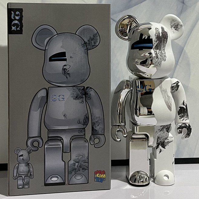 bearbrick400 인테리어 피규어 거실 조형 소품 디자인 베어 브릭, 1번, 1개