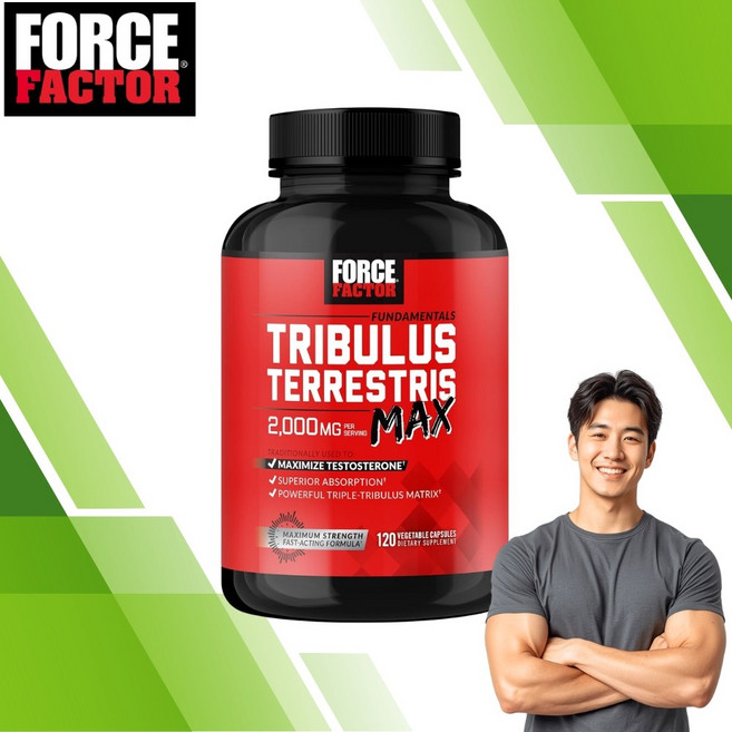 포스팩터 트리블러스 트리뷸러스 남가새 추출물 MAX 120캡슐, 120