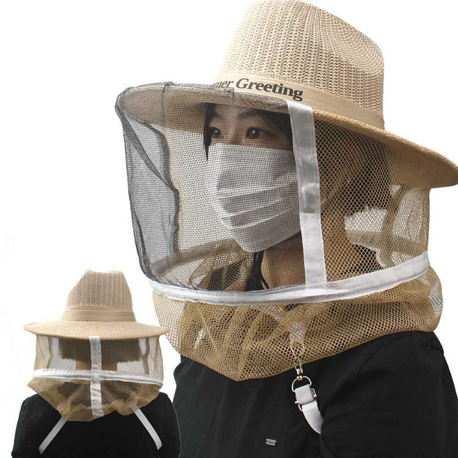 데이온스포츠 양봉모자 말벌 벌레 차단 야외 작업용 안전망 벌모자