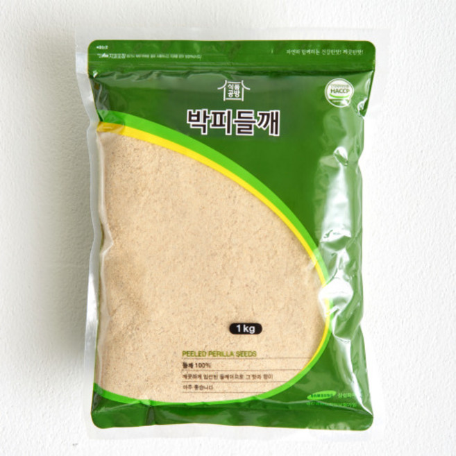 한식품 탈피들깨가루, 2개, 1kg