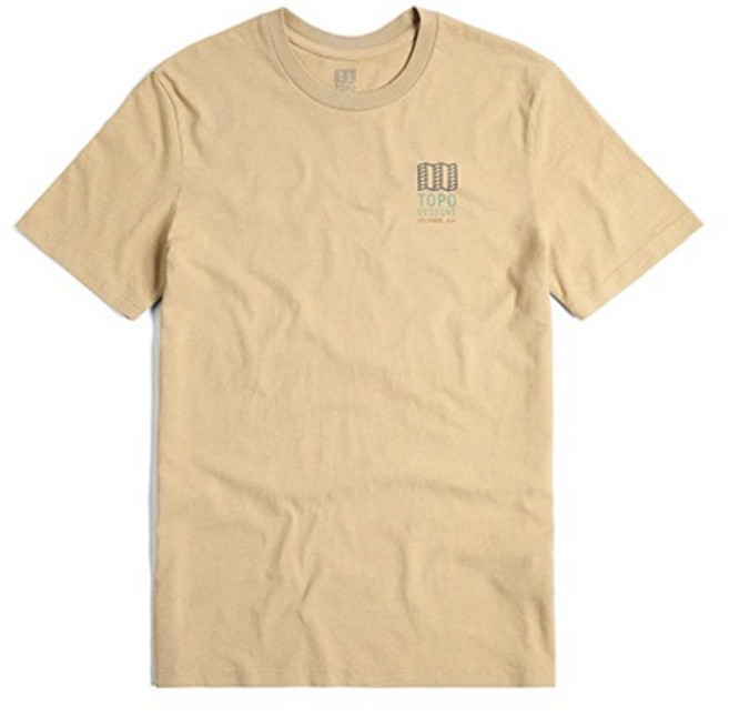 TOPO DESIGNS[토포디자인]스몰 오리지널 로고 오가닉 티TOPO DESIGNS SMALL ORIGINAL LOGO TEE