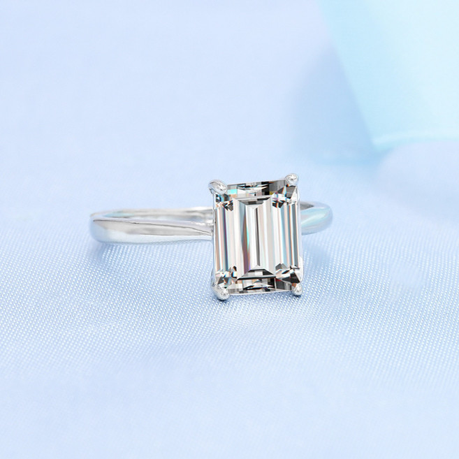 투니스 S925실버 스퀘어 큐빅 반지