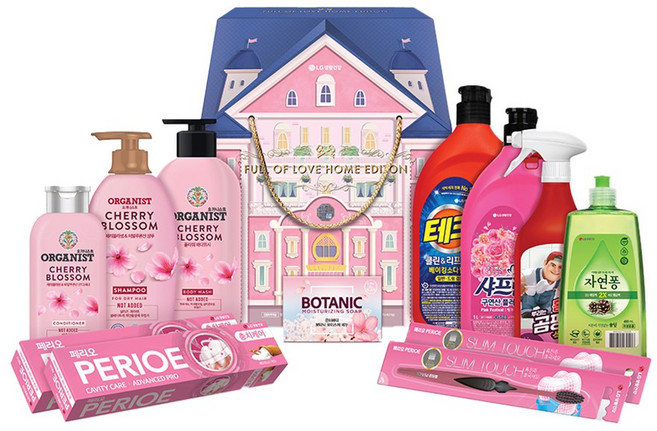 LG설선물세트 풀오브러브홈 D3호 x 1개 + 손잡이, 1세트