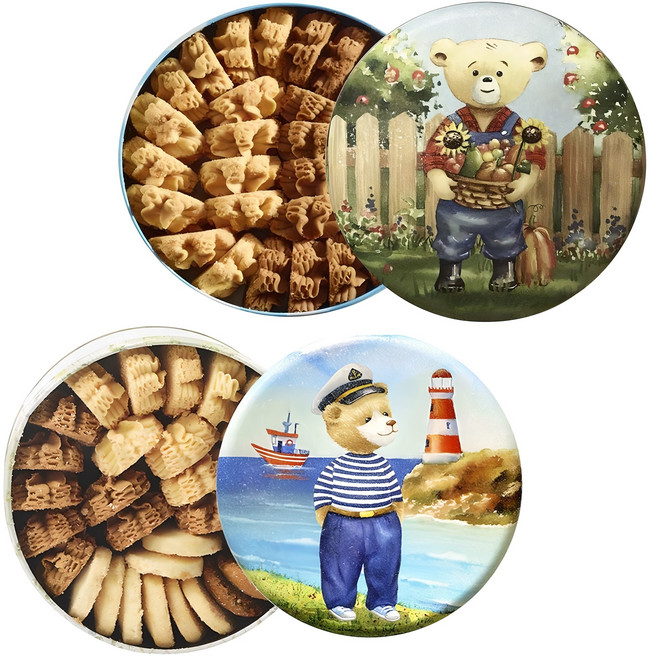 제니베이커리 스마트 베어 4종 버터 320g + 2종 믹스 320g 세트, 1세트