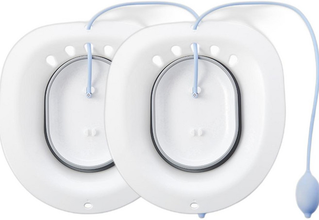 셀링랩 접이식 좌욕대야 좌욕기 버블형, 2개