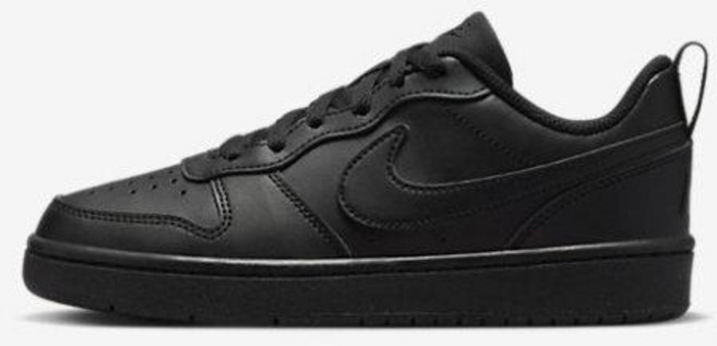 나이키 코트 버로우 로우 리크래프트 신발 올블랙 DV5456-002