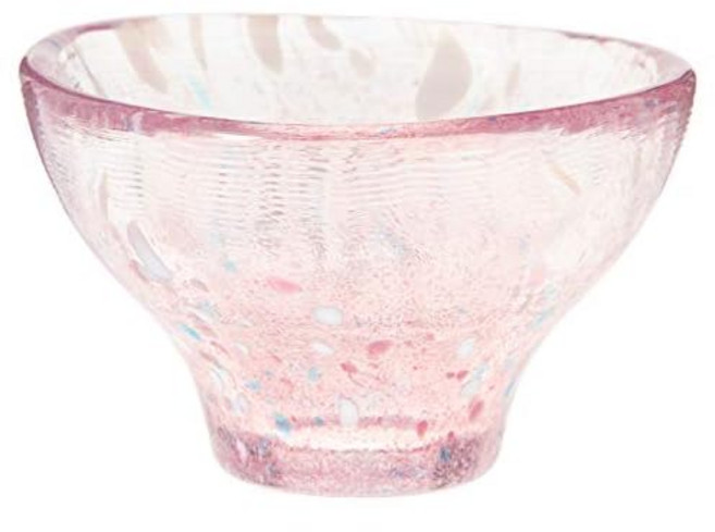 토요사사키유리타올케 핑크 55ml 술잔 일제 WA527, 1개