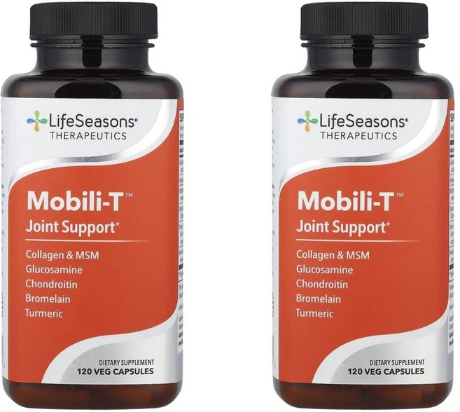 라이프시즌 테라퓨틱스 모빌리티 조인트 서포트 LifeSeasons Therapeutics Mobili-T® Joint Support 120정, 2개 - 쿠팡