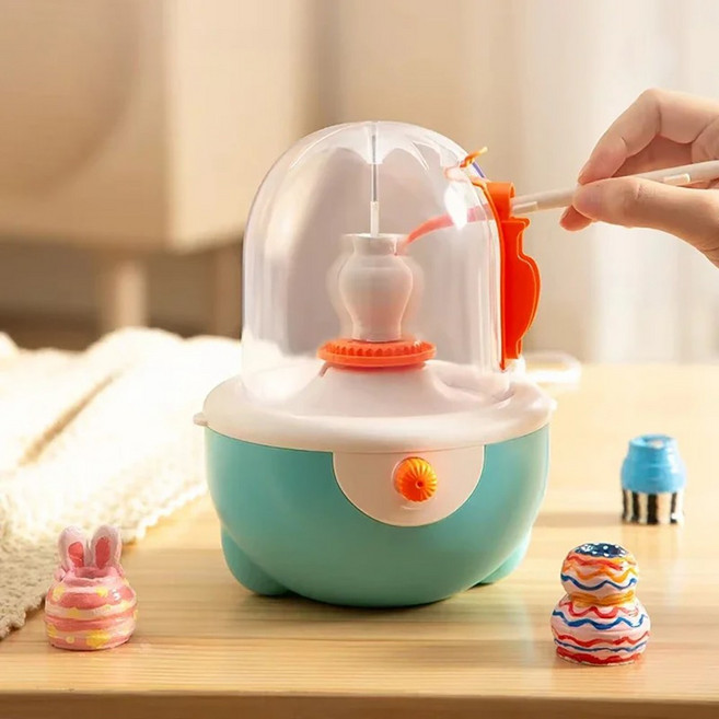 토이즈데이 미니 ART 도자기 만들기 한글 설명서 포함 어린이 장난감 선물, 1개