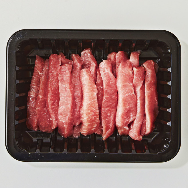 삼형제고기 1등급 한돈 등심 탕수육용 돼지고기 냉장, 1kg, 6개