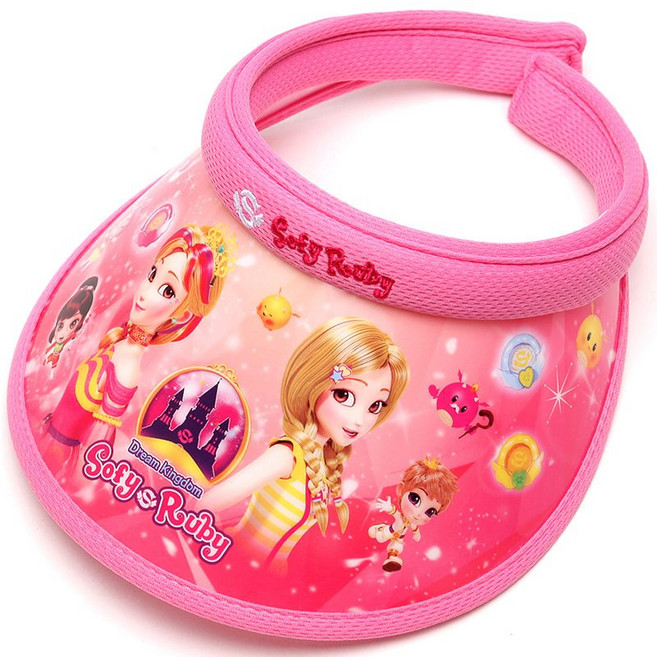 나린키즈 소피루비2 크리스탈 썬캡 유아동 어린이 핀캡 햇빛가리개 썬바이저