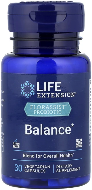 라이프익스텐션 프로바이오틱스 균형 30캡슐 - Life Extension Florassist Balance 30 cap, 1개, 30정 - 쿠팡