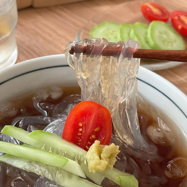 제주산 우리마을 우무채 저칼로리 우뭇가사리 우묵채, 10개, 400g