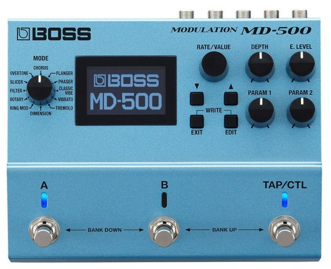 보스 MD-500 모듈레이션 BOSS 멀티 이펙터 페달, 기본