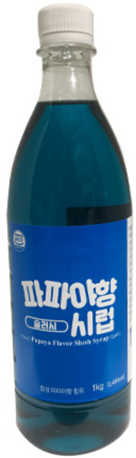 DH 슬러시 파파야향 시럽 1병 1kg, 1개