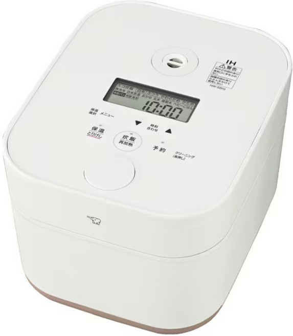 象印 Zojirushi IH電子鍋 STAN.系列 多功能烹煮模式, 白色, NW-SB10