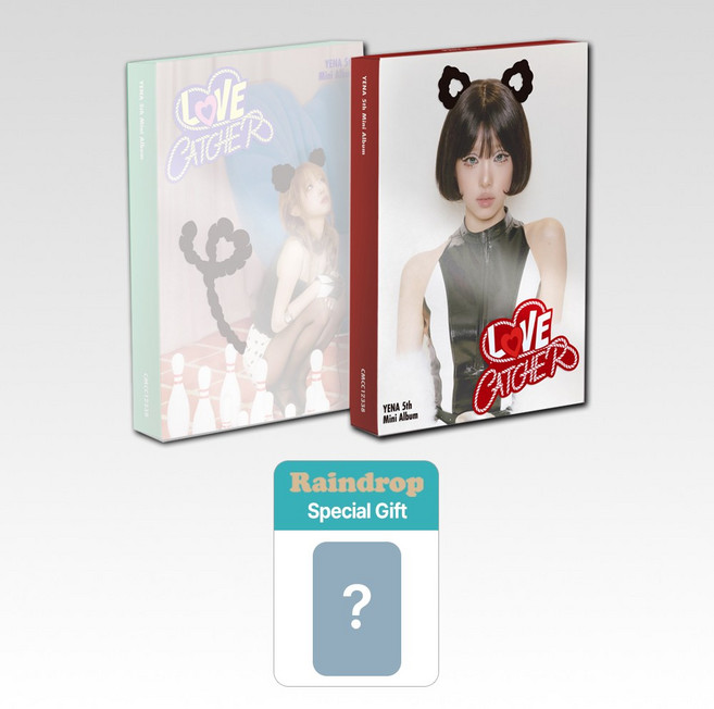 [공식특전포카+버전선택+탑로더] 최예나 앨범 미니5집 LOVE CATCHER POCA ALBUM (미니포토북+스티커+포토카드+QR카드+유저가이드) 캐치캐치, CATCH