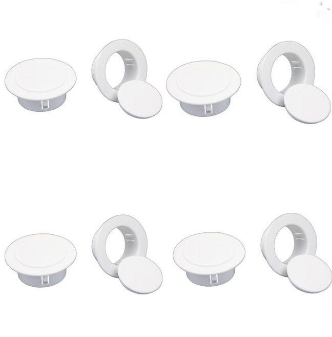 에어컨구멍마개 에어컨 구멍 커버 마개 분리형, 4개