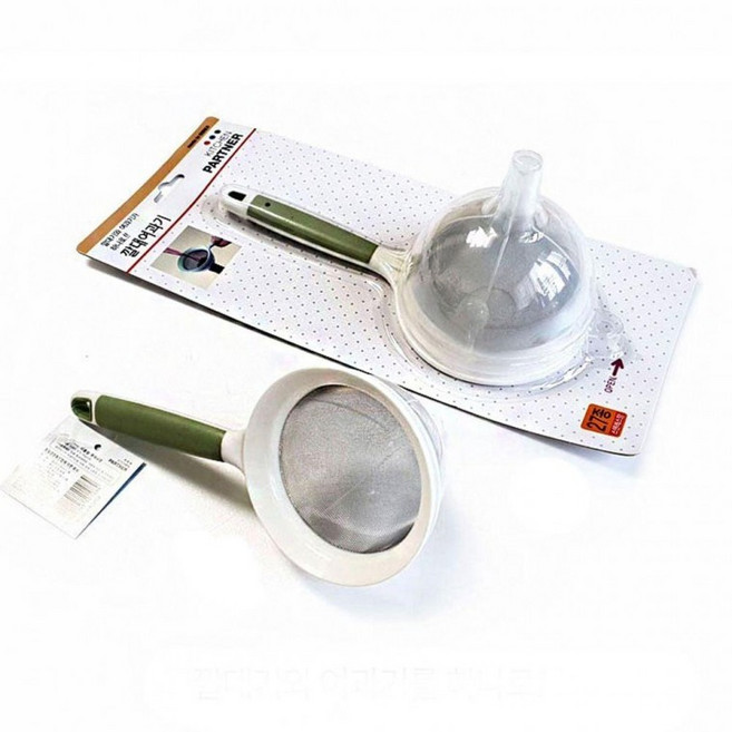 주방 조리용품 스텐 거름망 깔때기 여과기 세트 주방거름망 미니거름망 미니여과기, 중, 1개