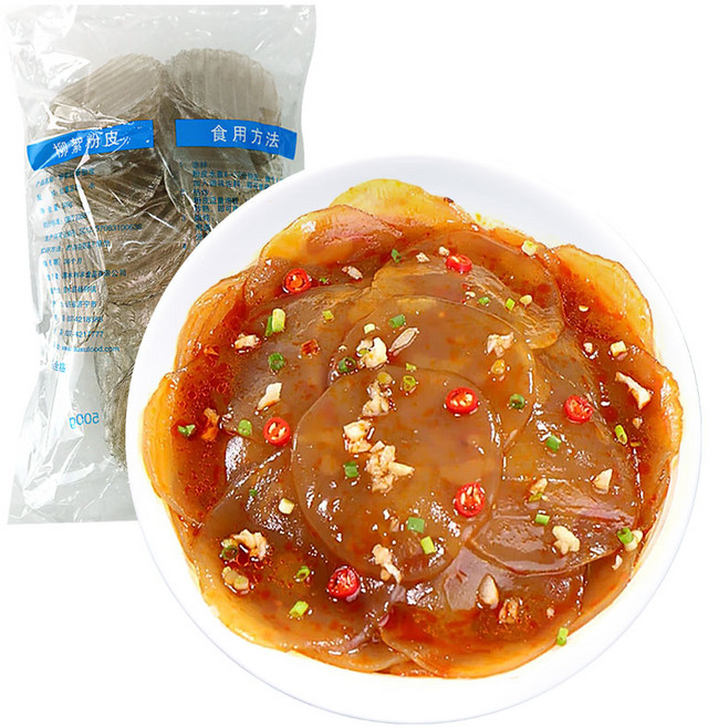 (배터짐) 지난류수 둥근 원형당면 넙적당면 중국당면, 1개, 500g