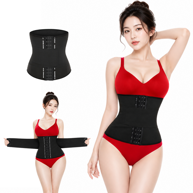 28cm 알파벳 밴드 가벼운 압박 허리벨트 벨크로 외부 스트랩 잠들기 1초 전 조절 60% 엘라스테인 수면 시 가슴 통증 없음 산후 복부 복원