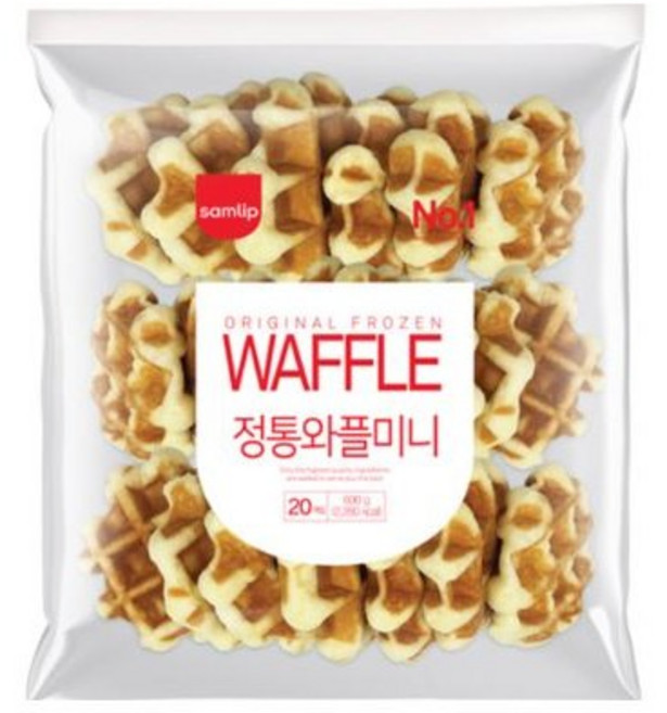 삼립 정통와플 미니, 600g, 19개