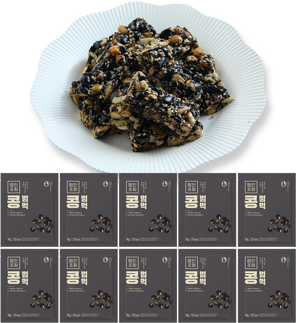 [강봉석조청] 콩범벅 10봉, 1세트