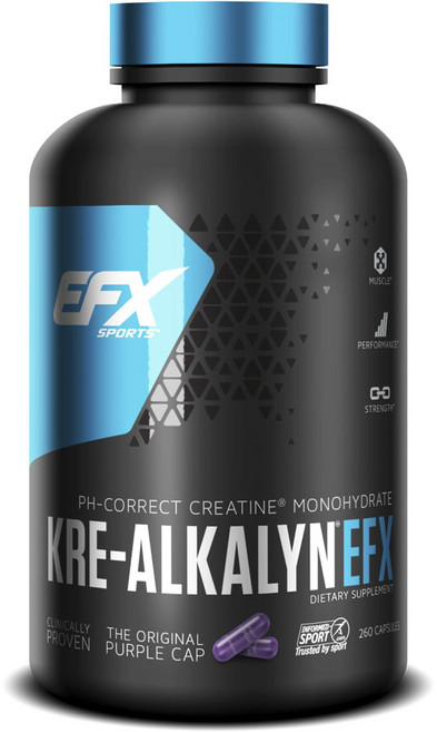All American Efx PH-Correct Kre Alkalyn EFX一水肌酸膠囊, 240顆, 1罐