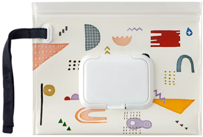 물따로 파우치 캡형 (건티슈 소분용), 1개입, 1개