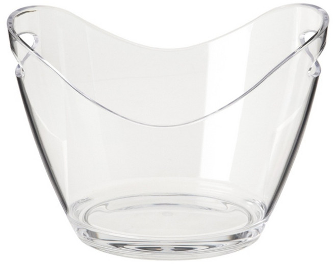 아울리빙 구스터프 투명 아이스버킷 와인 얼음통 8L, 1개