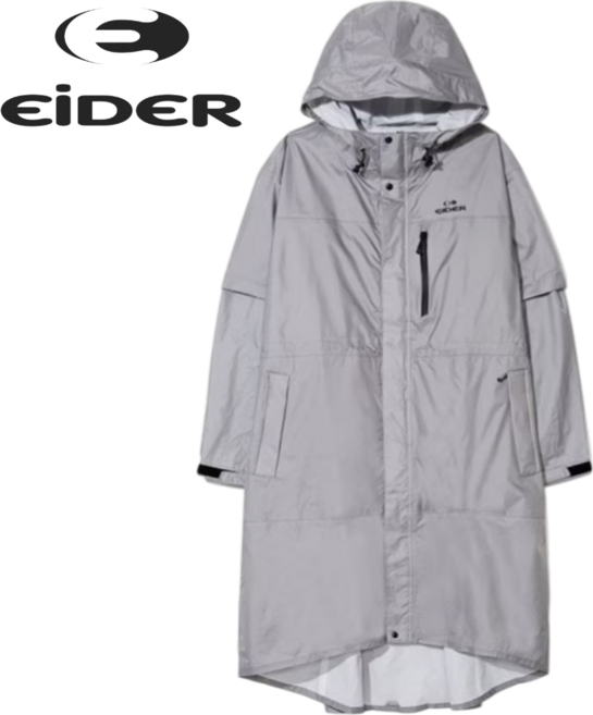 [매장발송]아이더 공용 레인코트 방수 방풍 아웃도어 자켓 장마