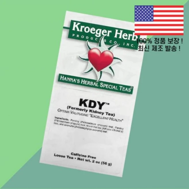 크로거 허브 한나스 스페셜 티 KDY 카페인 프리 2온스 56g Kroeger Herb Co Hanna's Herbal Special Teas Caffeine Free 2oz, 크로거 허브 한나 스페셜 티 KDY 카페인 프리 2온스, 1 - 쿠팡