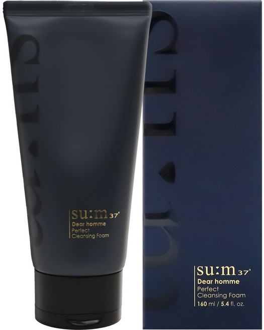 숨37도 디어 옴므 퍼펙트 클렌징 폼, 160ml, 1개