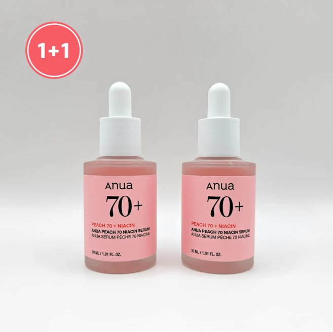 아누아 복숭아 70 나이아신 세럼 l 아누아복숭아세럼 ANUA PEACH 70 NIACIN SERUM, 30ml, 2개 - 쿠팡