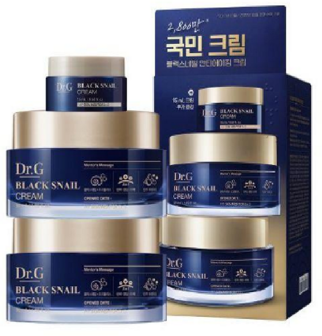닥터지 블랙스네일 크림 50ml+50ml+15ml 기획, 1개