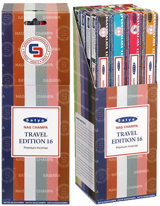 나그참파 인센스 스틱 트래블 에디션 16종 세트