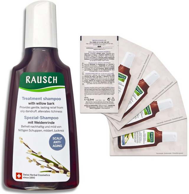 라우쉬 윌로우바크 샴푸, 라우쉬 윌로우바크 트리트먼트 샴푸 200ml, 200ml, 1개