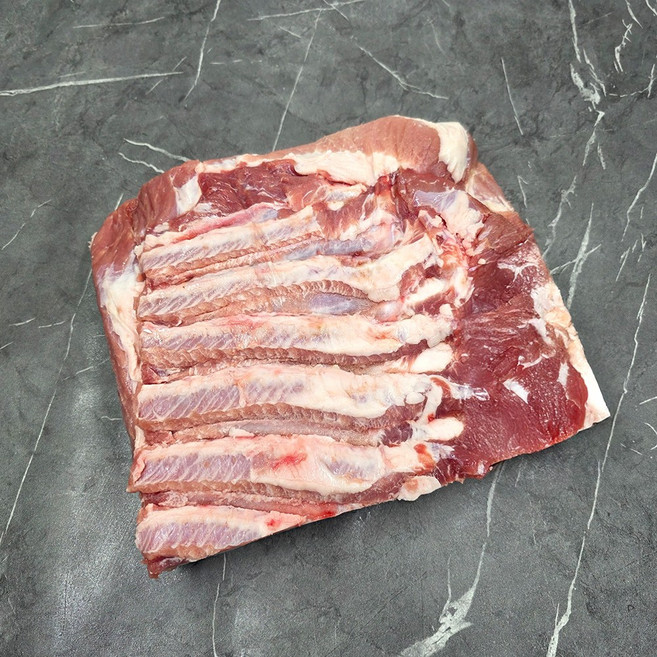 삼겹살 통삼겹살 원육 구이용 숯불용 수육용 캠핑용 2kg, 1개