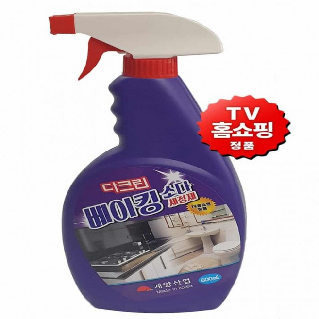 베이킹소다 세정제 600ml 액체세제 바닥청소 화장실청소 베이킹소다세제 청소세제, 1개, 1ml