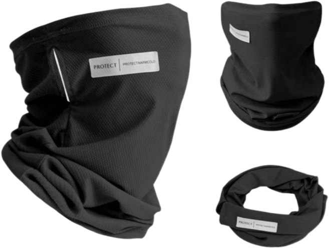 Velon 쿨링 자외선차단 안면커버 골프 냉감 페이스커버 UV차단 마스크, 1개, 블랙