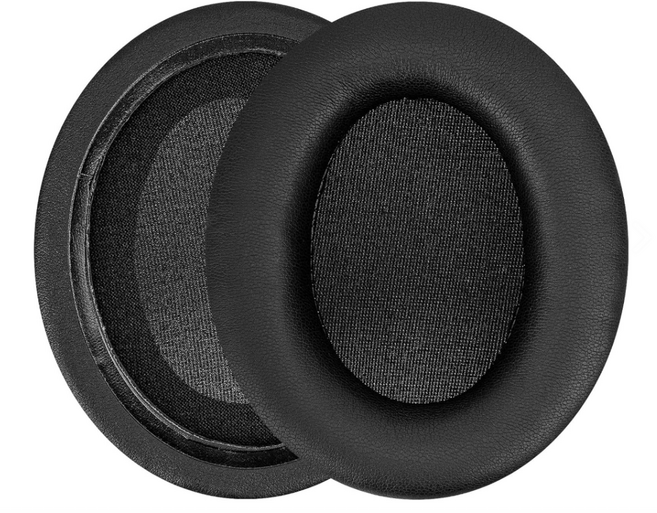 하이퍼엑스 2 3 클라우드 알파 스팅어 호환 이어 패드 쿠션 커버 귀마개 헤드폰 헤드셋 캡 솜 스펀지 가죽 좌우, 1개