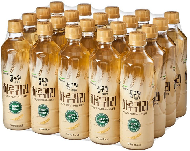 풀무원샘물 하루귀리 곡물차, 500ml, 20개