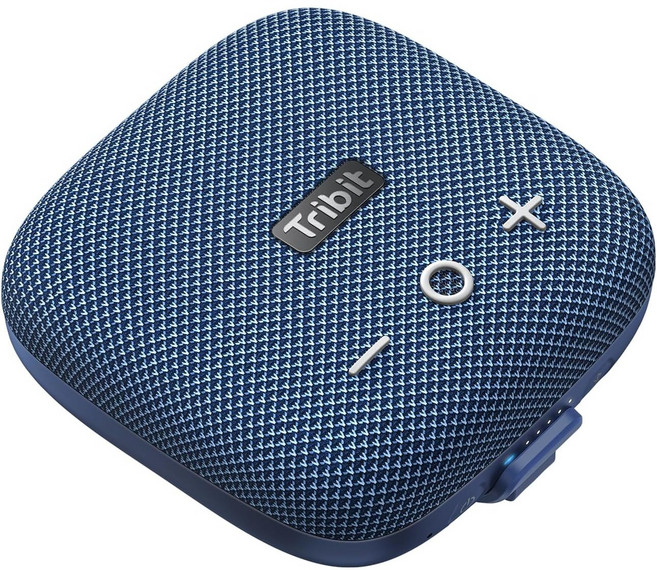 트리빗(Tribit) 스톰박스 마이크로 2 휴대용 야외 무선스피커 출력 10W IP67 방수, 블루, BTS12S