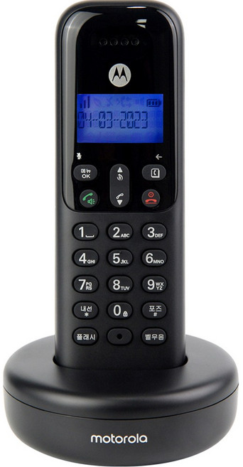 모토로라 디지털 무선 전화기, T501A+