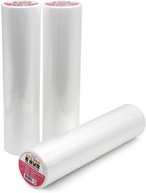 뜨리고 일회용 롤비닐캡 200매 (대 3롤), 3개, 투명