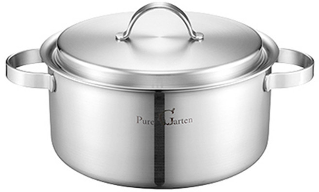 PN풍년 퓨어가르텐 통5중 양수냄비 24cm, 1개