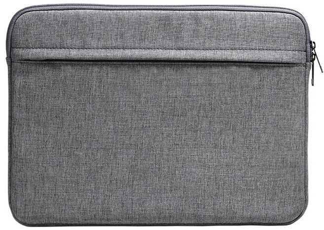 플레인 맥북 노트북파우치 13인치 15인치 15.6인치 그램16인치, 13인치 그레이, 1개