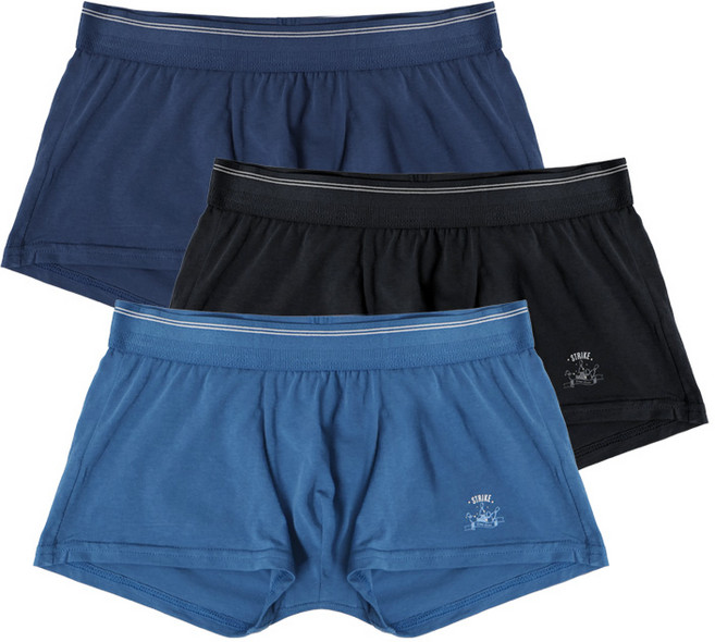 BYC 5019 주니어 면스판 벤터스 드로즈 사각팬티 3종