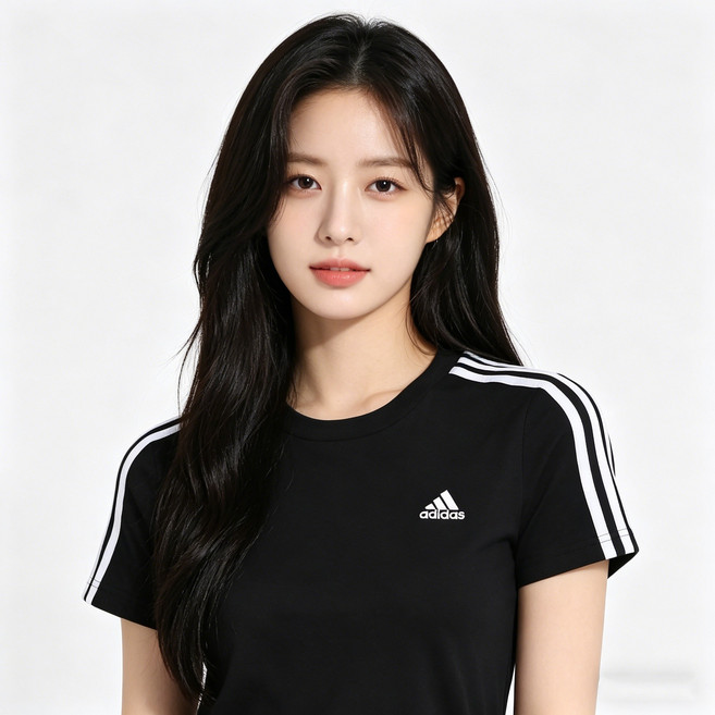 아디다스 여성용 반소매 티셔츠 GL0784