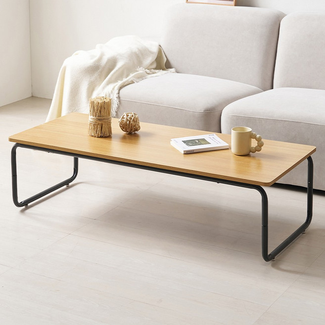 이지심플 테이블 1200 협탁 컴퓨터 거실 책상, 블랙